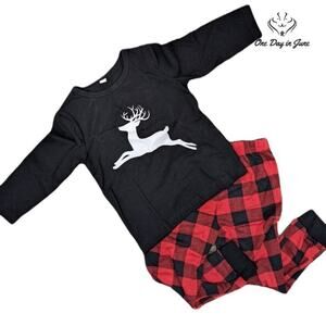 Amzbrly Long Sleeve Christmas Pajamas Size 3T (3Y)